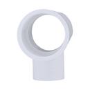 White PVC Schedule 40 Tee 