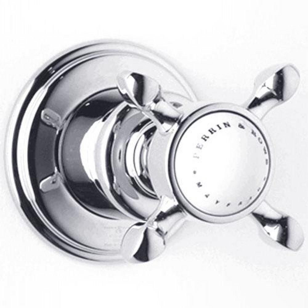 Perrin & Rowe&reg; Polished Chrome Single Handle Bathtub & Shower Faucet (Trim Only) 