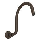 ROHL&reg; Tuscan Brass Hook Shower Arm 