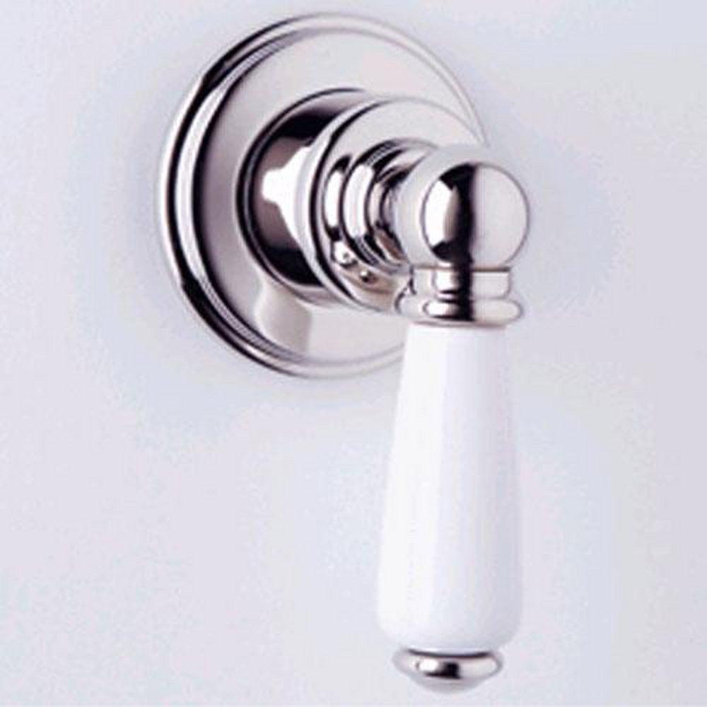 Perrin & Rowe Polished Chrome Single Handle Bathtub & Shower Faucet (Trim Only) 