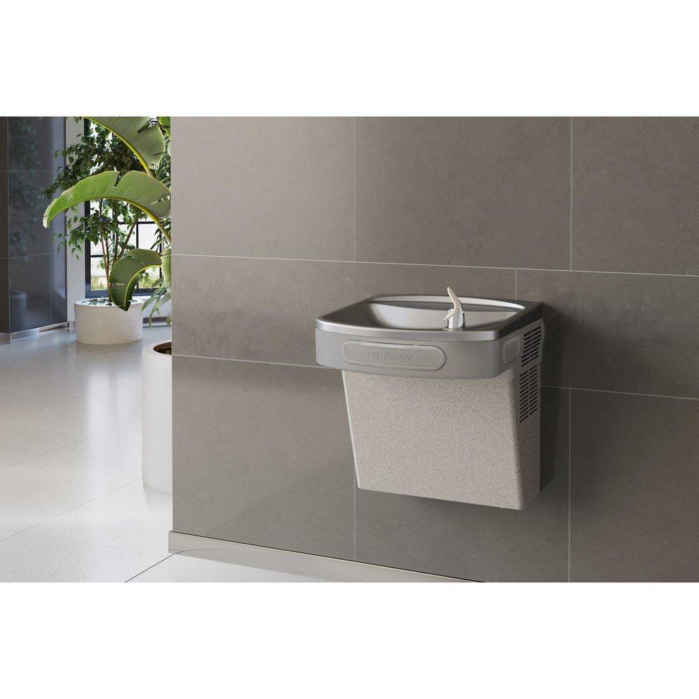 Elkay Light Grey Granite 8 gph. Filtered Wall- Mount Single ADA Drinking Fountain 