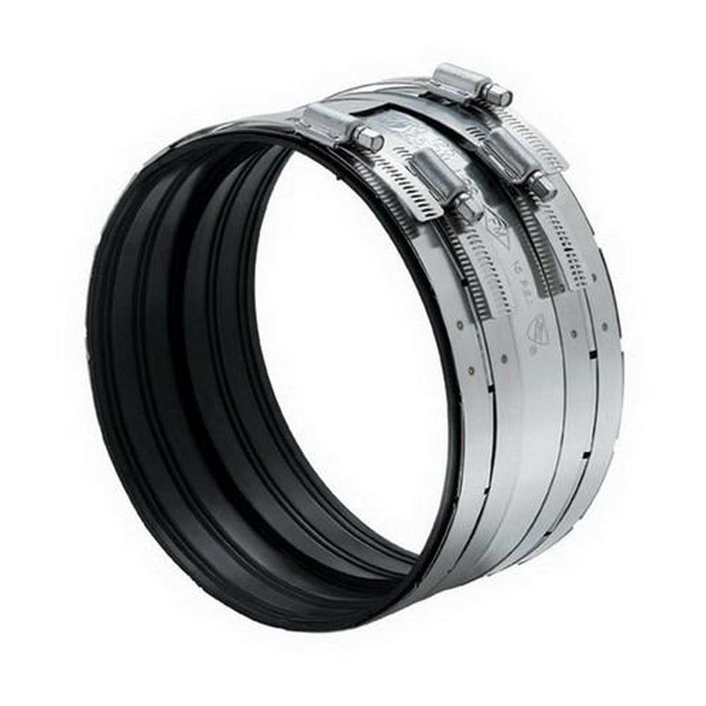 Clamp-All Clamp 304 Stainless Steel Hubless Pipe Coupling 