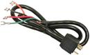 36 in. 230 V Mini Plug and Cord in Black