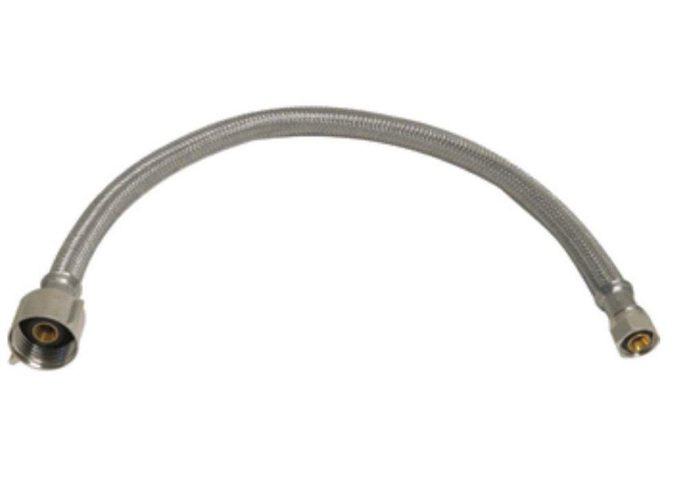 LSP Products Group 3/8 x 7/8 in. Stainless Steel Compact Metal Closet Connector 