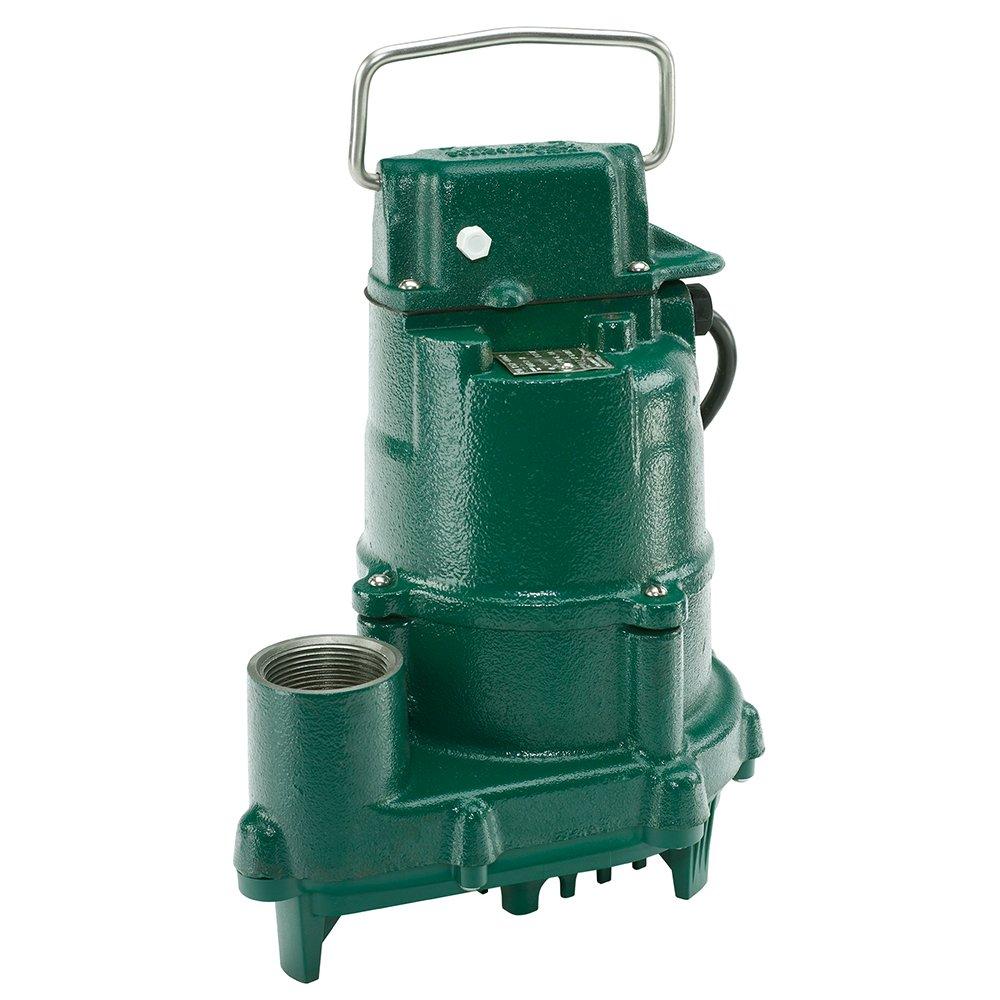 Zoeller Pump Co 1-1/2 in. 115V 10.5A 77 gpm NPT Cast Iron Effluent Pump 