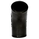 Black No Hub 45 Degree Cast Iron 1/8 Bend 
