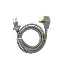 Whirlpool Grey 3-Wire Dryer Cord 