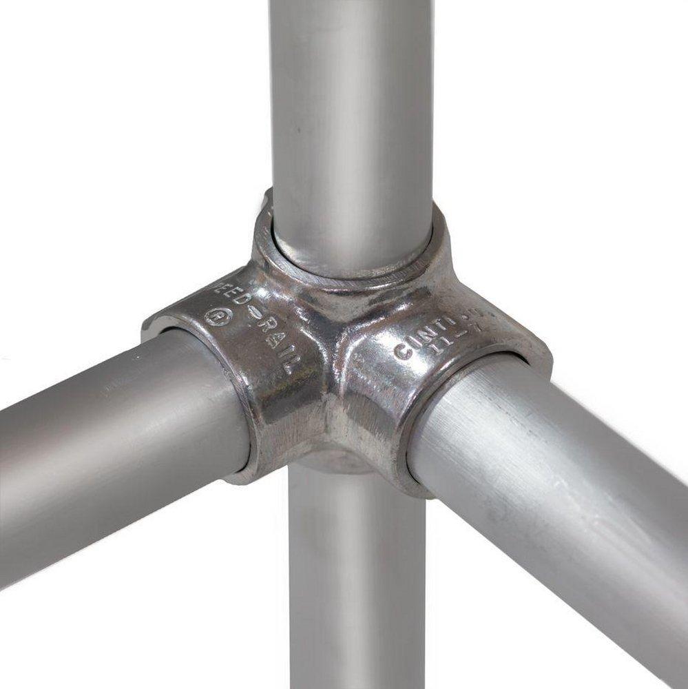 Hollaender Manufacturing Aluminum Outlet Tee 