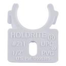 HoldRite&trade; White Plastic Pipe Clamp 