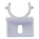 HoldRite&trade; White Plastic Pipe Clamp 