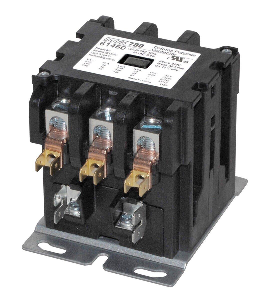 MARS 60A 3-Pole Definite Purpose Contactor 