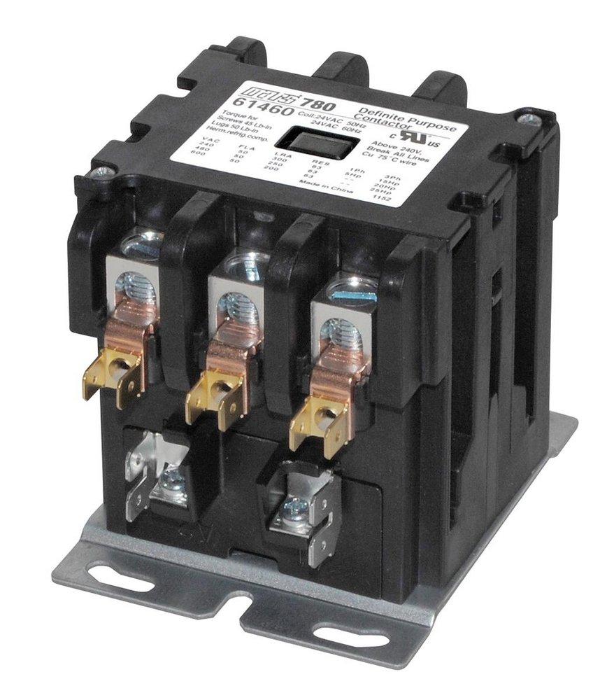 MARS 240 V 4-7/10 in. 3-Phase Furnace Contactor 