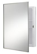 22-1/8 in. Surface Mount Medicine Cabinet in Stainless Steel