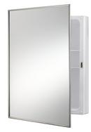 Jensen Stainless Steel 22-1/8 in. Surface Mount Medicine Cabinet 