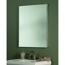 Jensen White Frameless Recessed Beveled Mirror Medicine Cabinet 