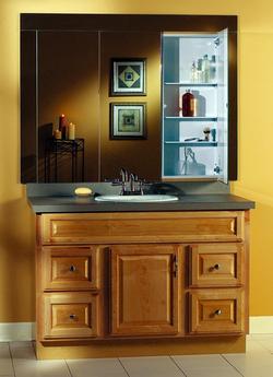 36 in. Recessed Mount Medicine Cabinet in Basic White