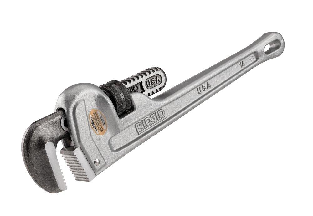 RIDGID Grey 2 in. Pipe Wrench 