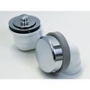 Watco Polished Chrome Plastic Push-Pull Drain 