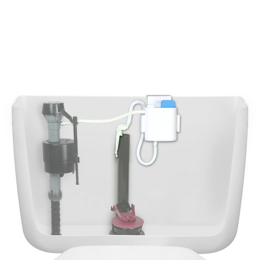 Fluidmaster White Flush and Sparkle Toilet Bowl Cleaning System 