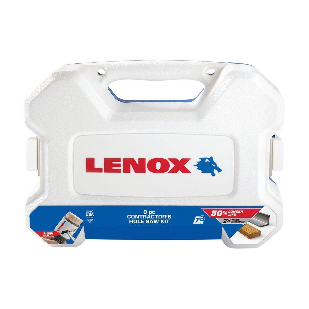 LENOX Black 9-Piece Hole Saw 