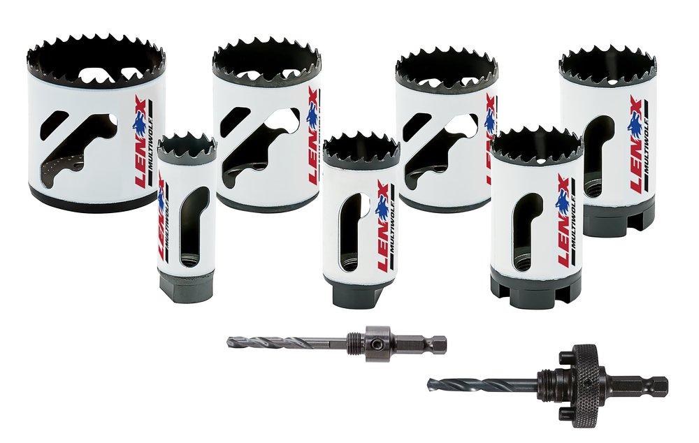 LENOX Black 9-Piece Hole Saw 