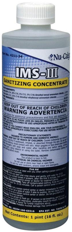 16 oz. Sanitizing Concentrate