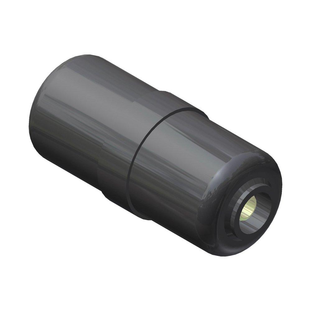Continental Industries Black Push-to-Connect SDR 11 Plastic Coupling 