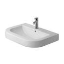 3-Hole Wall Hung Bathroom Lavatory Sink in White Alpin