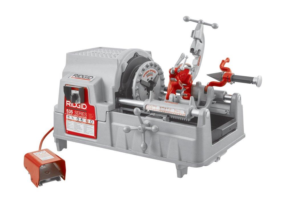 RIDGID Pipe Threading Machine with Switch 