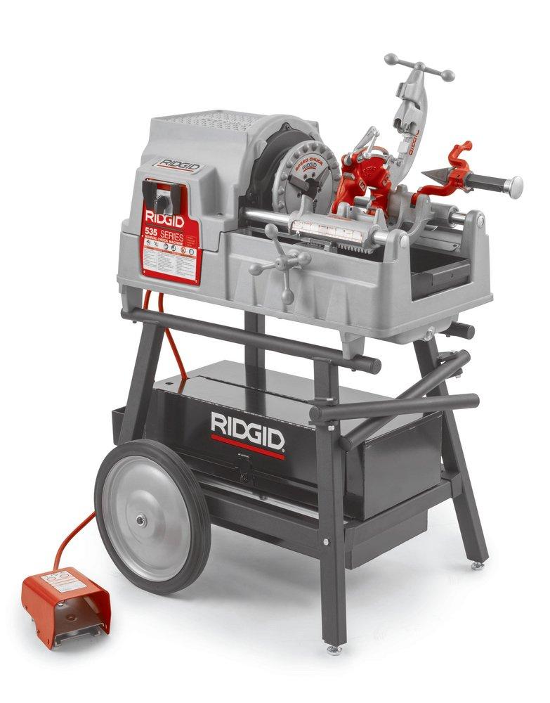 RIDGID Pipe Threading Machine with Switch 