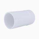 White PVC DWV x Cast Iron Hub Adapter 