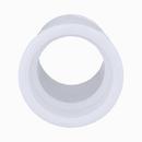 White PVC DWV x Cast Iron Hub Adapter 