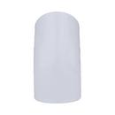 White PVC DWV x Cast Iron Hub Adapter 