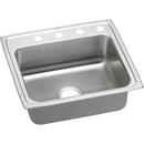 Elkay Lustrous Satin 22 X 19 4 Hole SR Stainless Steel CLIP SINK 