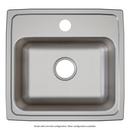 Elkay Lustrous Satin 19X18 2 Hole Single Band SR CLIP SINK *LUSTER Stainless Steel 