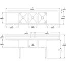 Elkay Lustrous Satin 25 x 22 in. Stainless Steel Single Bowl Drop-in Kitchen Sink in Lustrous Satin 
