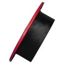 Black ABS DWV Adjustable Closet Flange With Metal Ring 