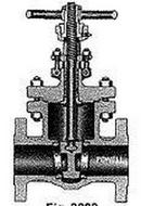 William Powell Co Cast Carbon Steel Standard Port Butt Weld Gate Valve 