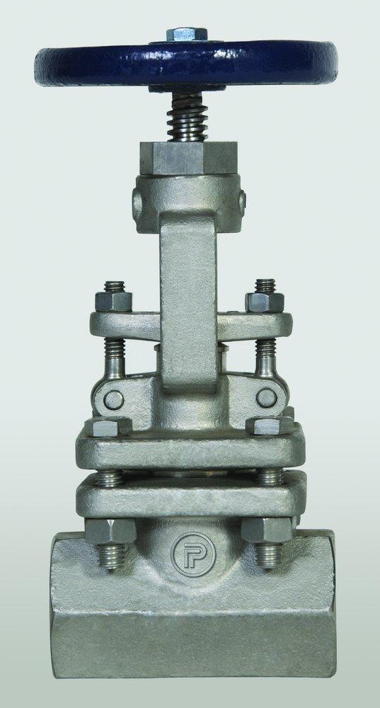 William Powell Co Threaded Stainless Steel Rising Valve Stem Globe Valve 