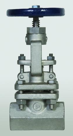 1/2 in. Threaded Stainless Steel Rising Valve Stem Globe Valve