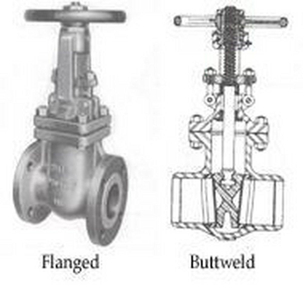 William Powell Co Nickel Iron Standard Port Flanged Gate Valve 