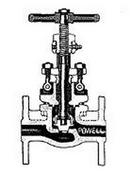 William Powell Co 150# RF FLG CF8M T10 Globe Valve PTFE Packing, API 603, Stainless Steel 316 Body, Trim 10, Bolted Bonnet 