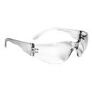 Clear Lens Clear Frame Scratch Resistant Safety Glasses