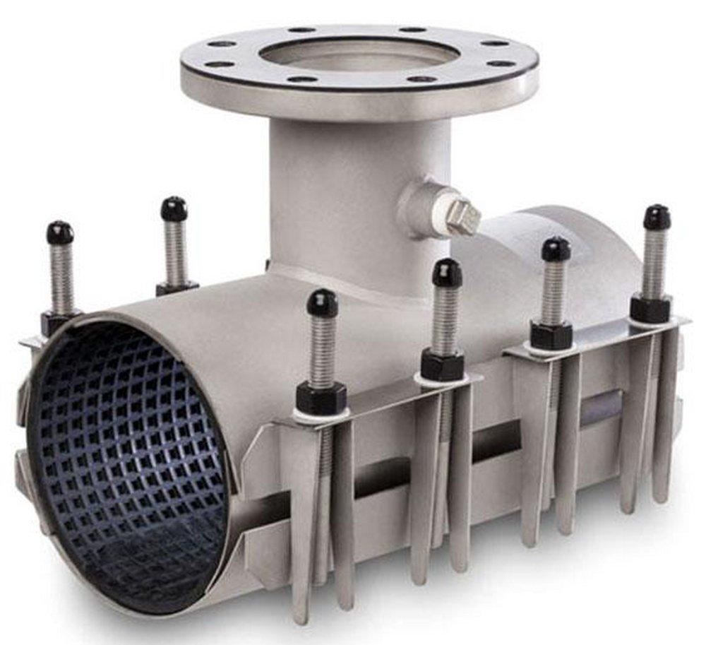 Powerseal Pipeline Products 6 in. Mechanical Joint Carbon Steel Tapping Sleeve 