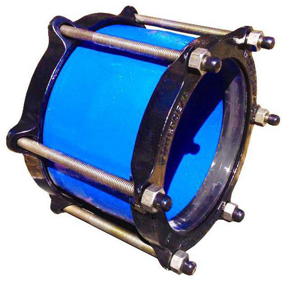 Powerseal Pipeline Products Black 50 psi Ductile Iron Transition Coupling 