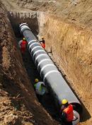 Public Works Marketing 134-2/5 in. HDPE Casing Spacer 