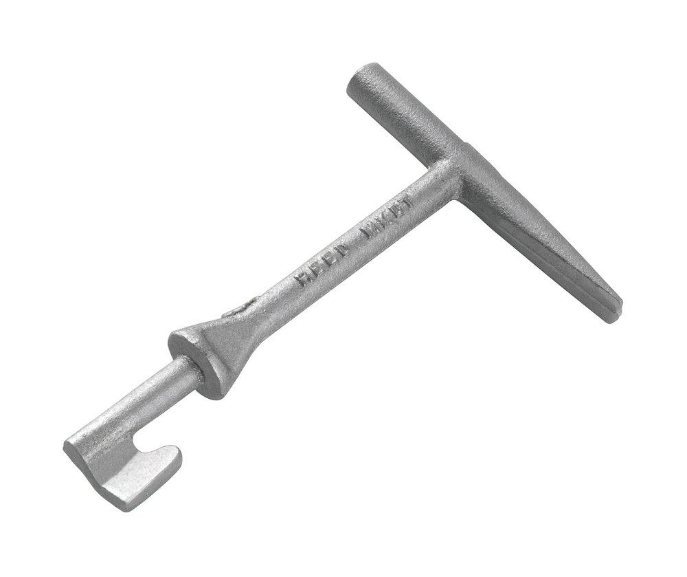 REED Silver Ductile Iron T Skeleton Box Key 