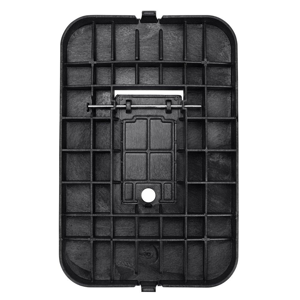 NDS Black 12 in. Ductile Iron Standard Meter Reader Cover 