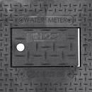 NDS Black 12 in. Ductile Iron Standard Meter Reader Cover 