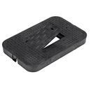 NDS Black 12 in. Ductile Iron Standard Meter Reader Cover 